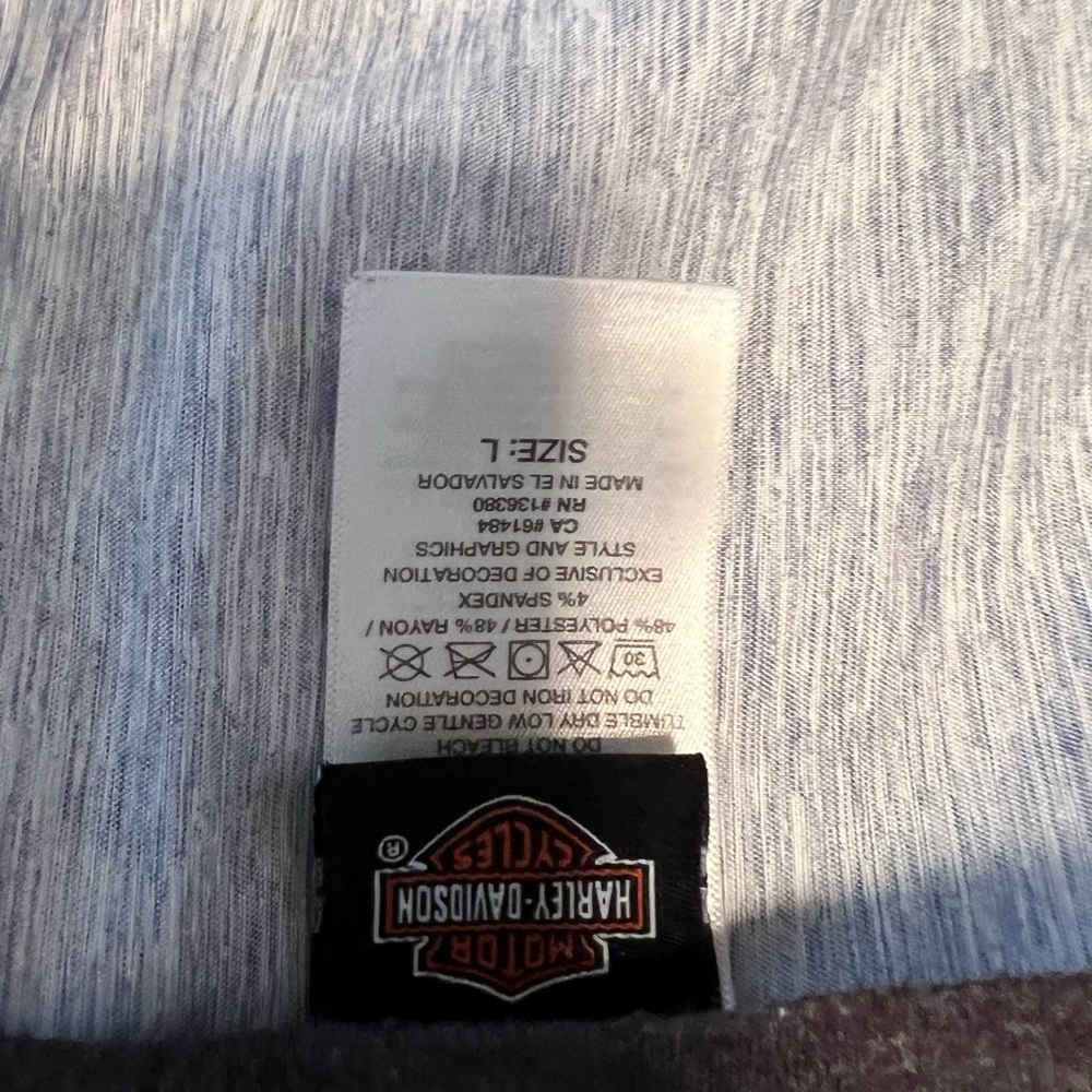 Harley davidson tank too womens L